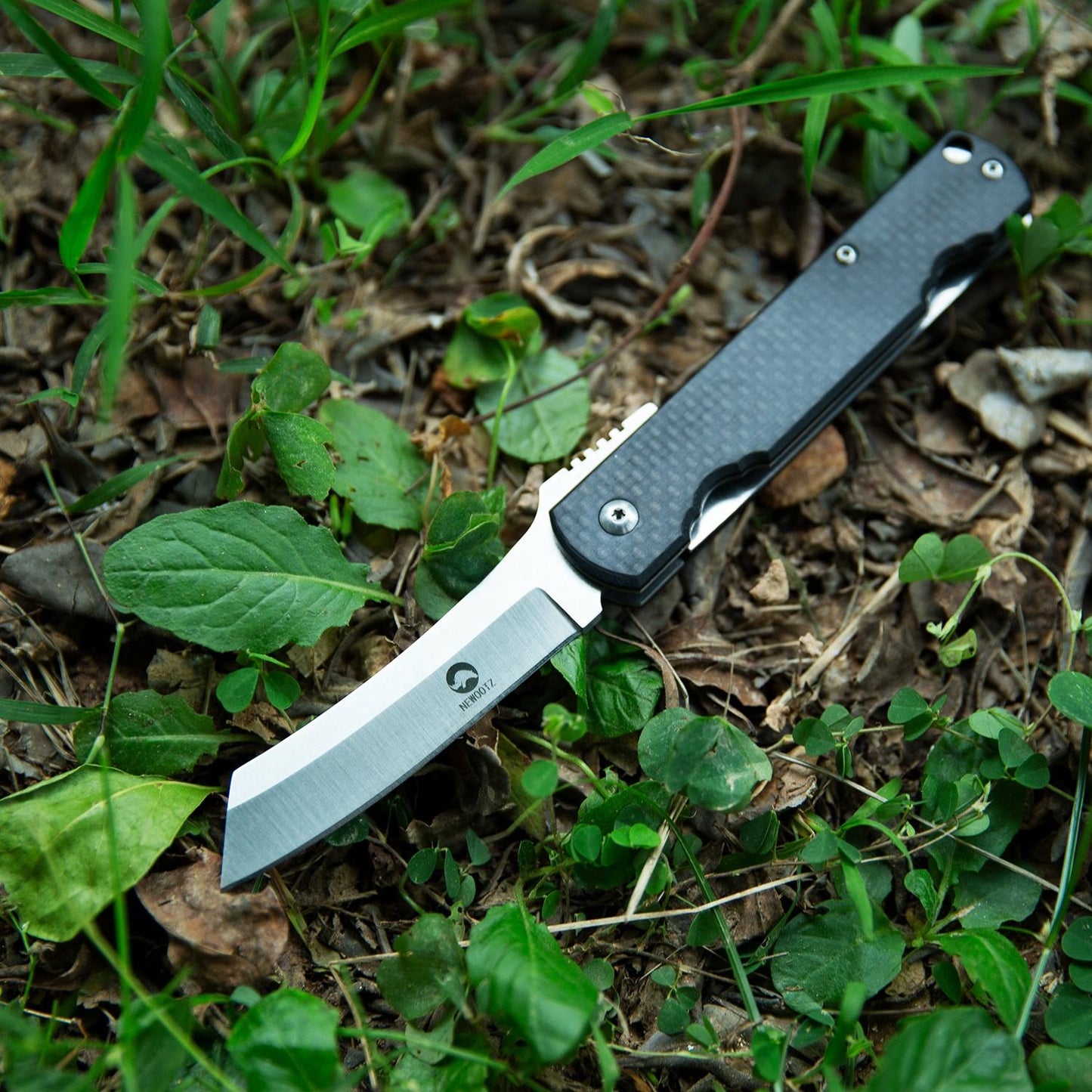 3in Higonokami Razor Folding Pocket Knife , D2 Steel Blade,Carbon Fiber Handle,Liner Lock